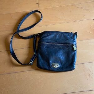 Black Fossil over the shoulder bag